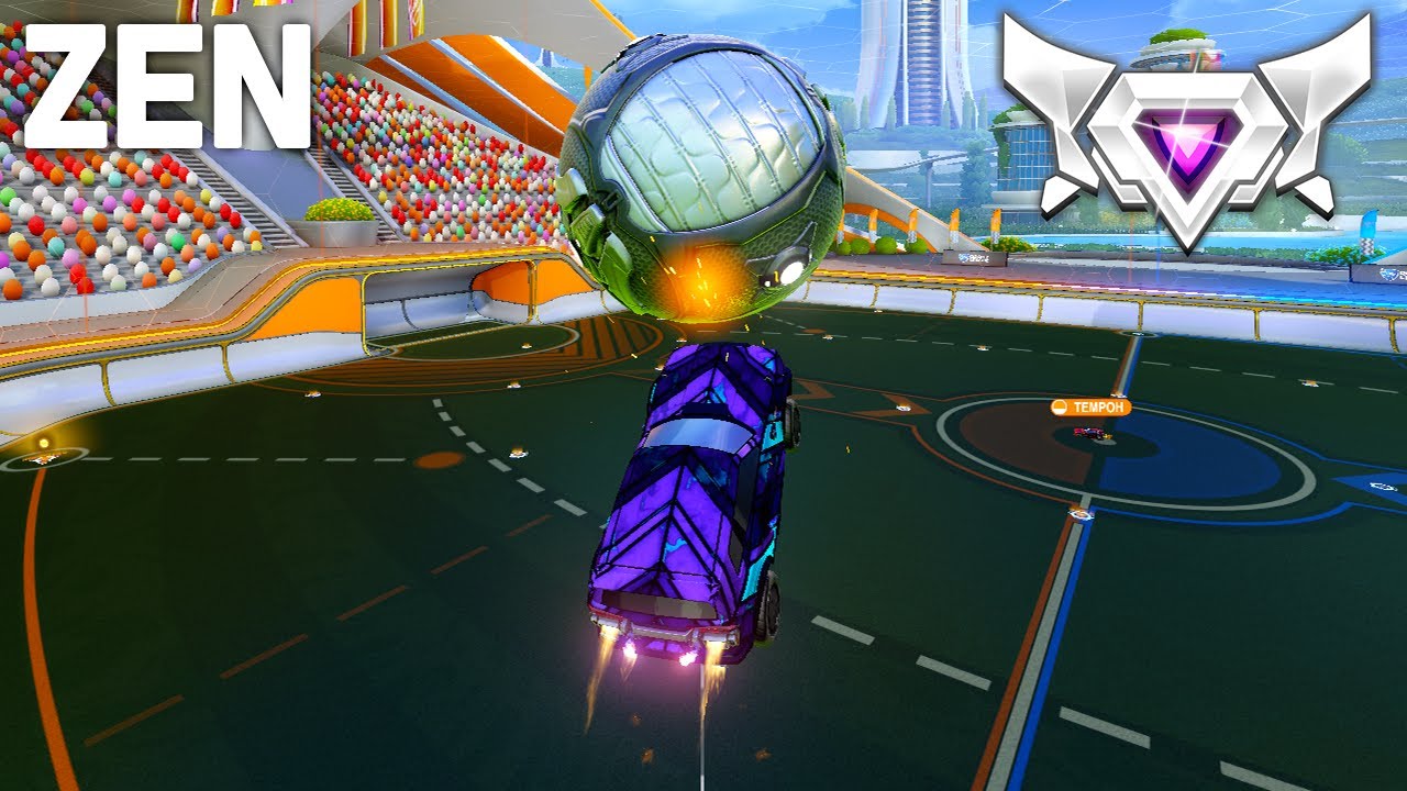 ZEN Rocket League Gameplay 1 HOUR (SSL 2v2)