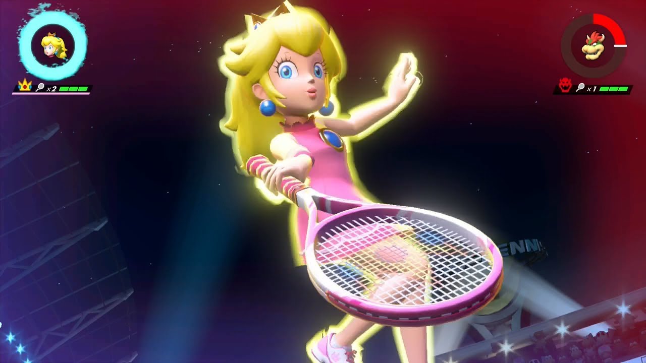 (Peach) Special Shot . Exhibition . Mario Tennis Aces (Nintendo Switch)