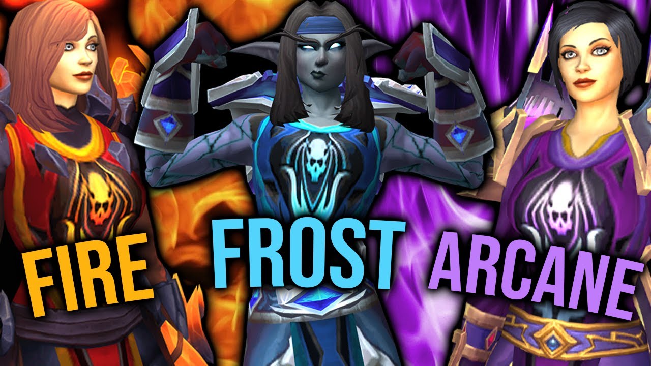 FROST vs FIRE vs ARCANE - Triple Mage Solo Shuffle