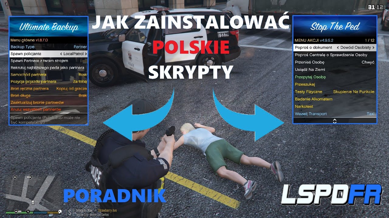 Jak zainstalować POLSKIE skrypty do LSPDFR 🚓#lspdfr #poradnik #gta5