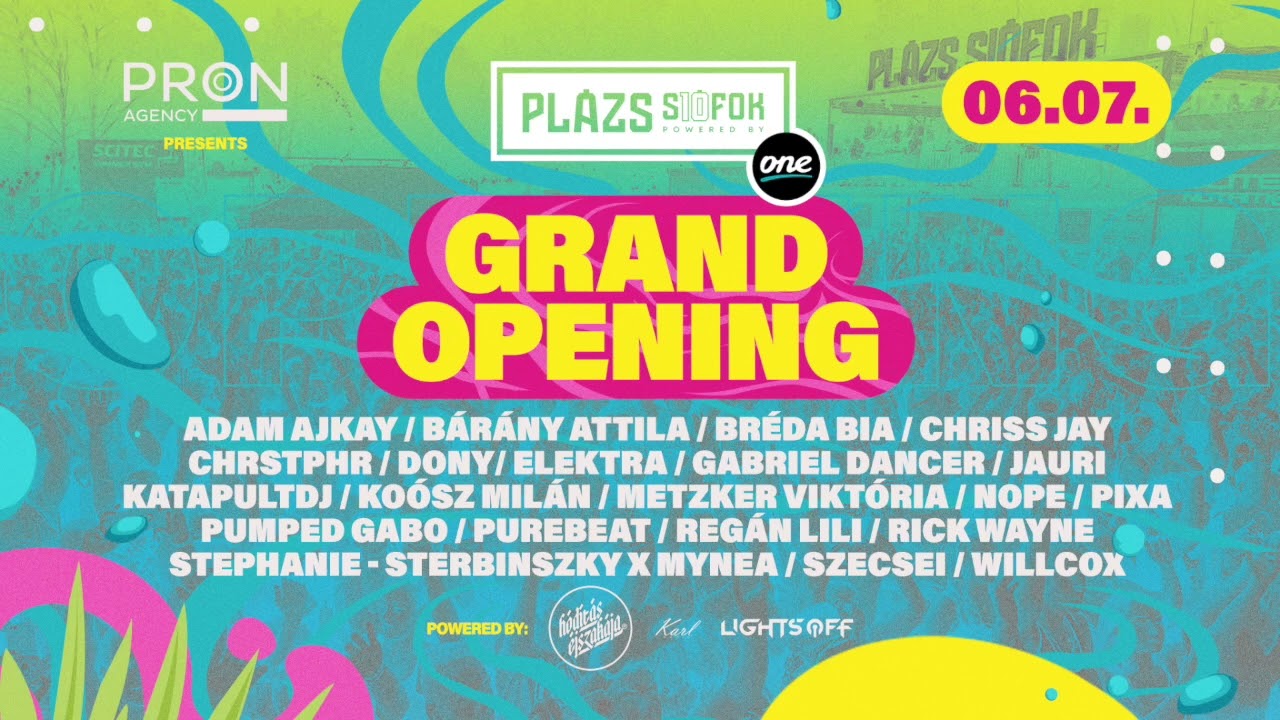 SZECSEI - Grand Opening - Plázs, Siófok - 2025.06.07.