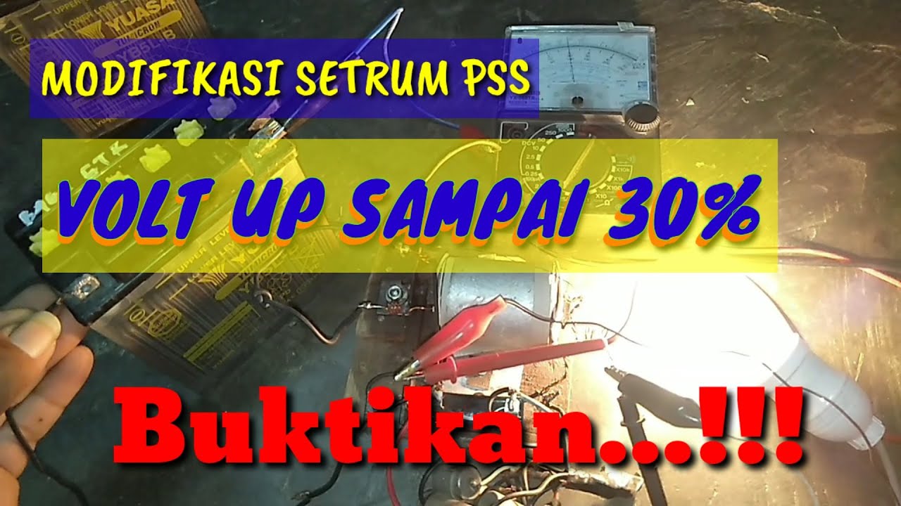 SETRUM PSS MODIFIKASI LEBIH GANAS