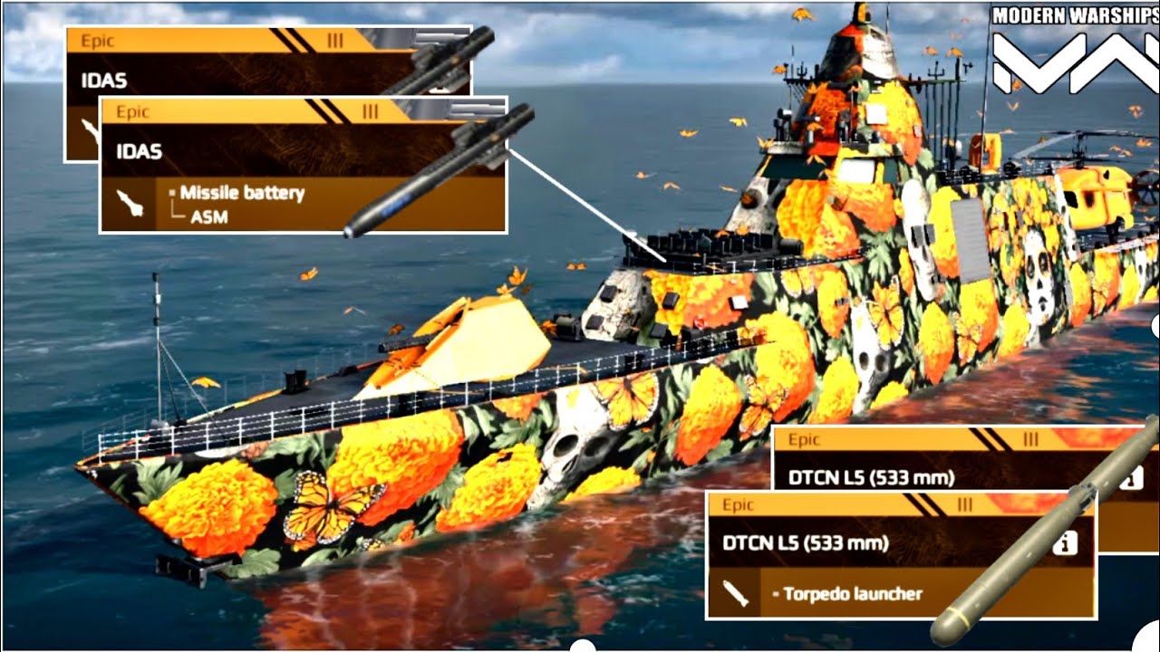 CN CSTP Low Durability But Powerful Frigate Run Submarine Modern Warship 