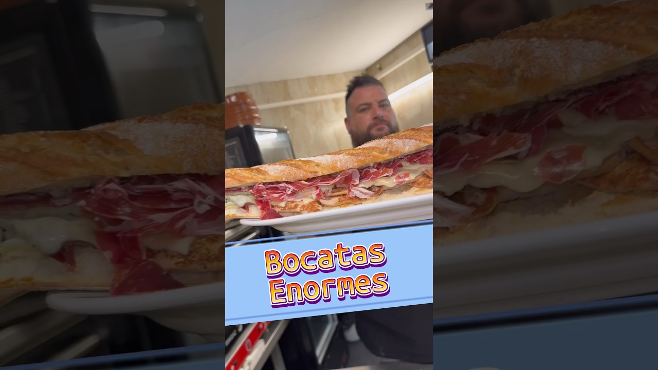 💥BOCATAS ENORMES‼️🥖😱“AUPA Restaurante Asador” Carretera d'Argentona, 3, 08349 