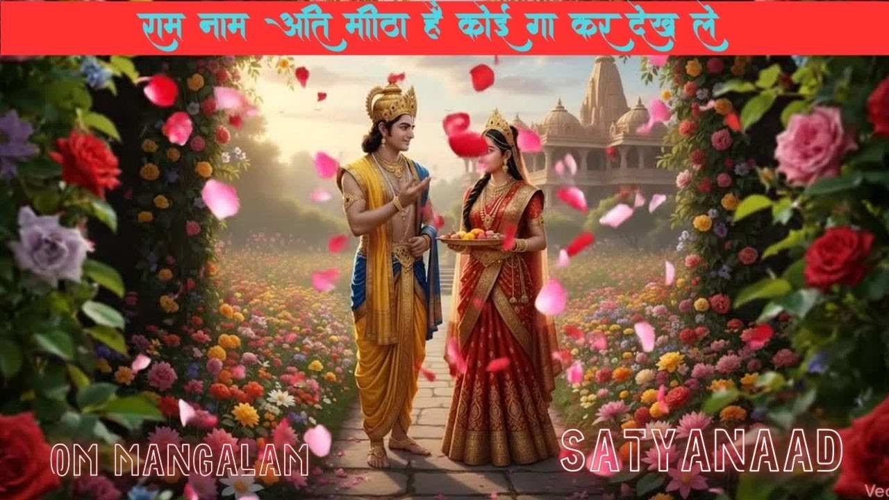 राम नाम अति मीठा है कोई गा कर देख ले आ जाते राम यहाँ बुला कर देख ले II SHREE RAM BHAJAN II