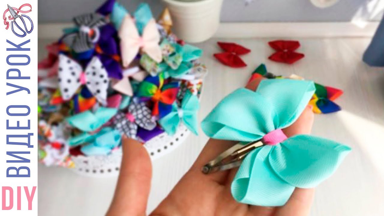 Бантик за 5 минут 🎀 Своими Руками с Kуликовой