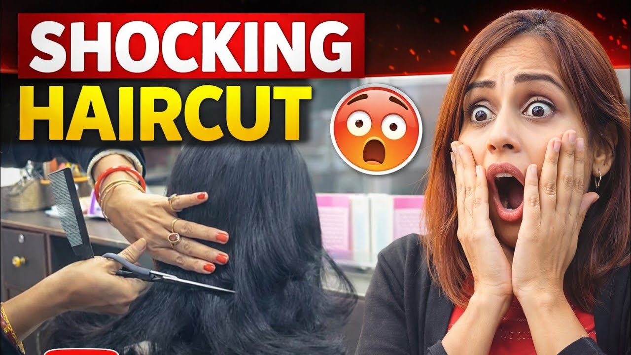 Salon Haircut Gone Extreme 😱 | Hair Transformation Reaction