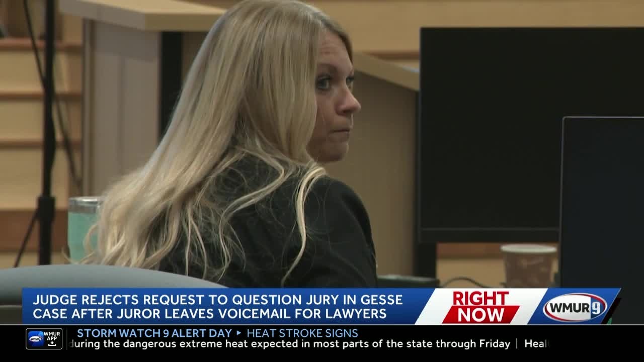 Judge rejects request to question jury in Gesse case