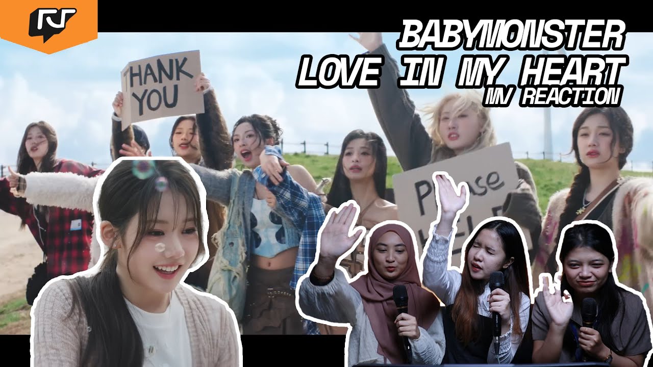BABYMONSTER - 'Love In My Heart' M/V | #TAEYANGTEAM REACTION TIME (INDONESIAN)