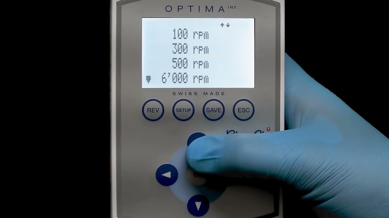 Using Bien Air Optima MX2 INT