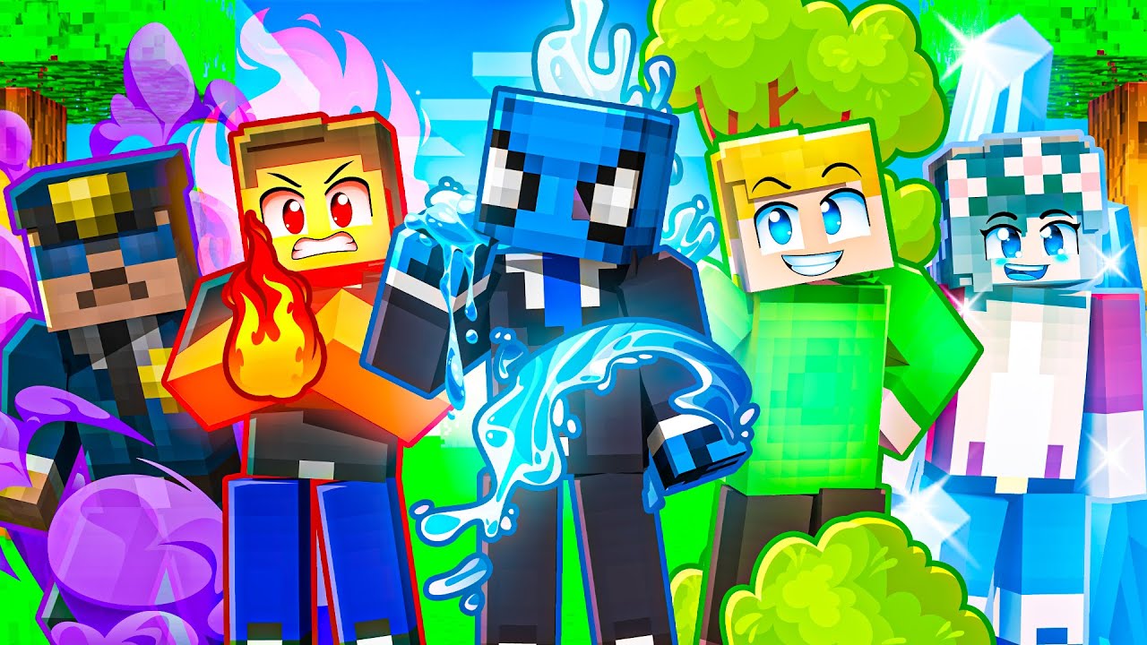 FERİTED'in AİLESİ ELEMENTAL OLDU - Minecraft