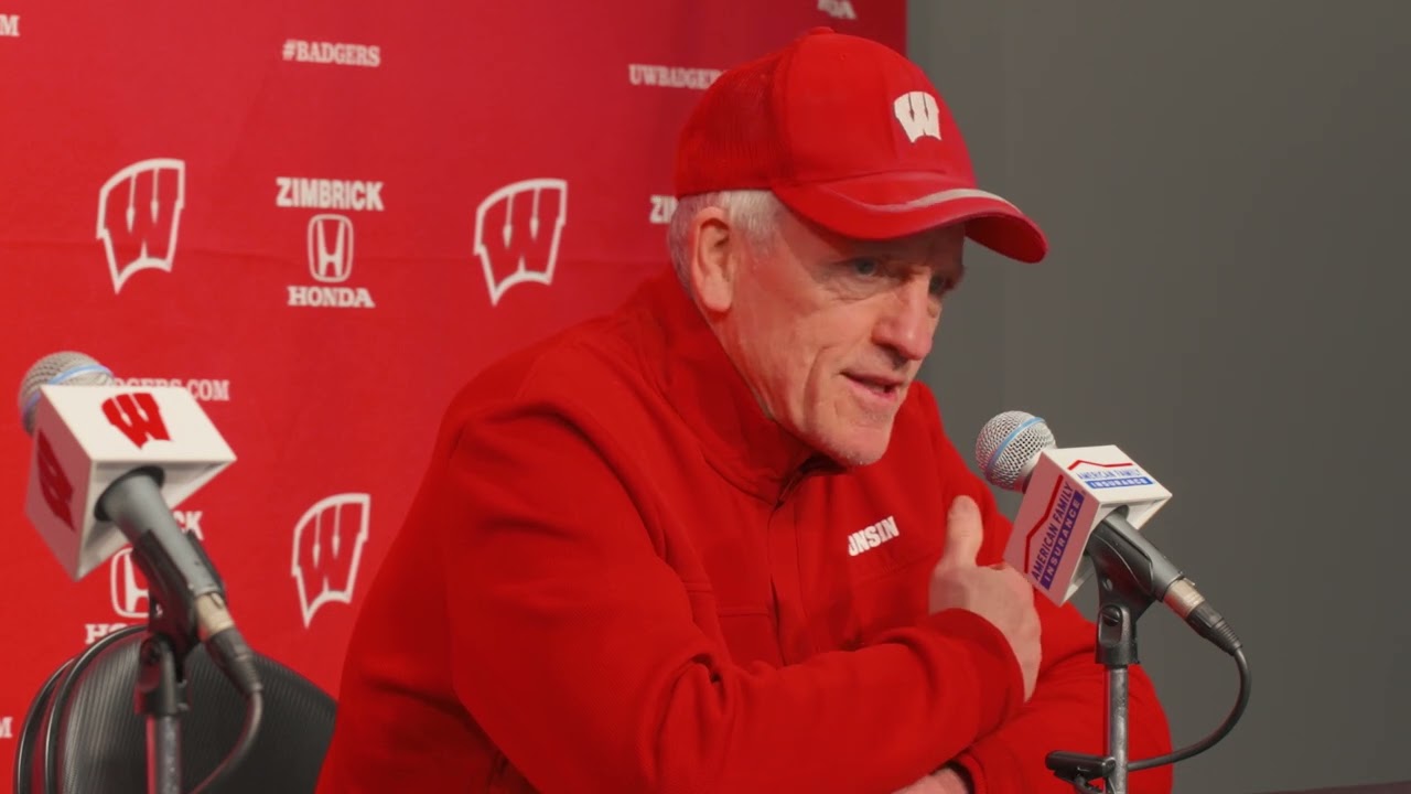 Mark Johnson Weekly Media Availability || Wisconsin Women's Hockey || Mar. 10, 2026