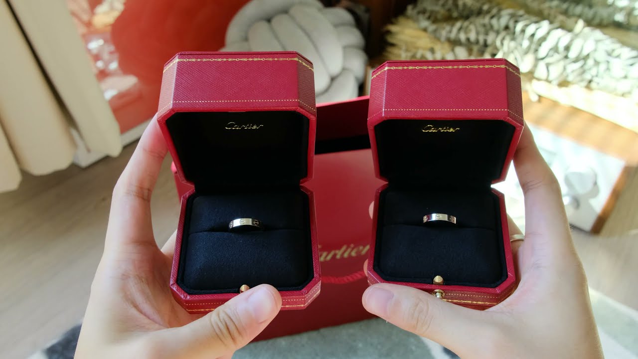 Cartier Love Wedding Band Review & Unboxing | Matching Rings for Bride & Groom 💍