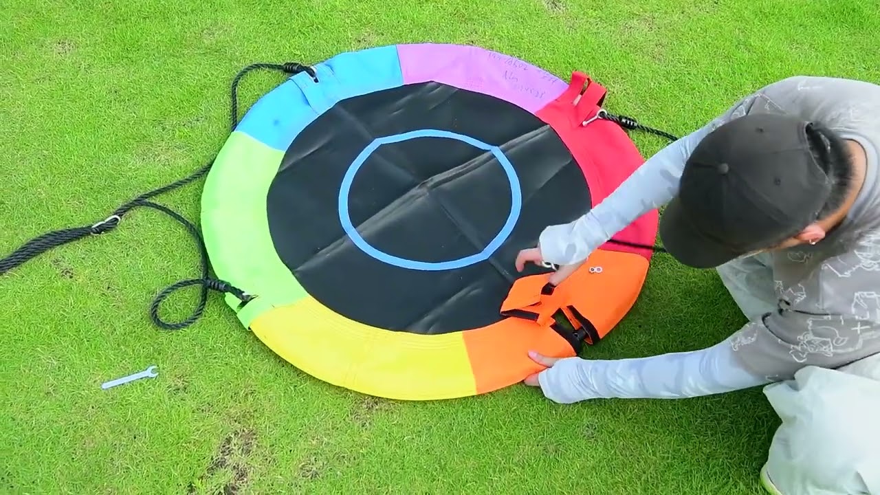 AB0203C Trekassy saucer swing with frame