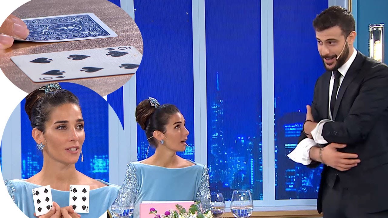 Diego Leuco mostr&oacute; que es un gran mago con un truco que deslumbr&oacute; a Juana Viale y a toda la mesaza