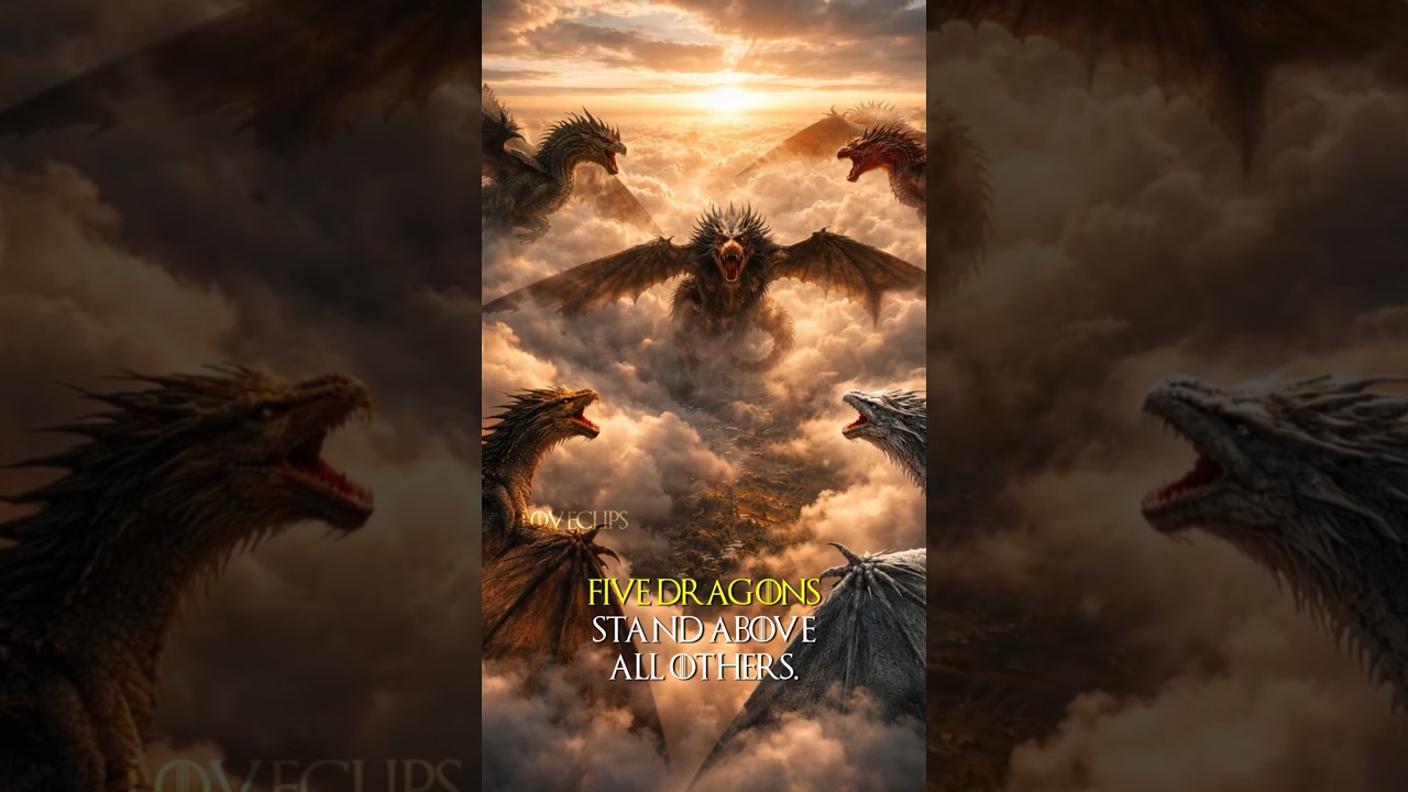 Пять драконов, которые будут править в 3 сезоне #houseofthedragon
