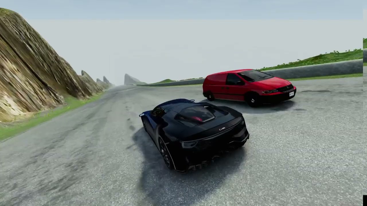 car test down #beamngdrive