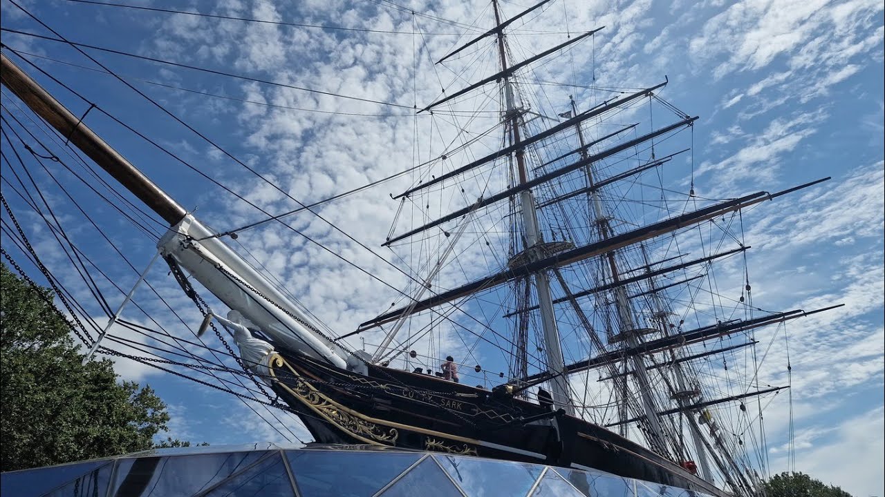 Ship Ahoy - All Aboard The Cutty Sark For 🫖🐑 & History....