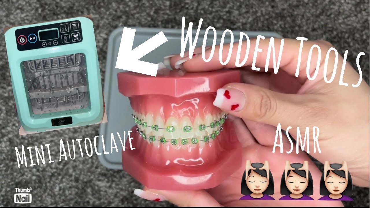 Realistic Mouth / Wooden TOOLS | ASMR