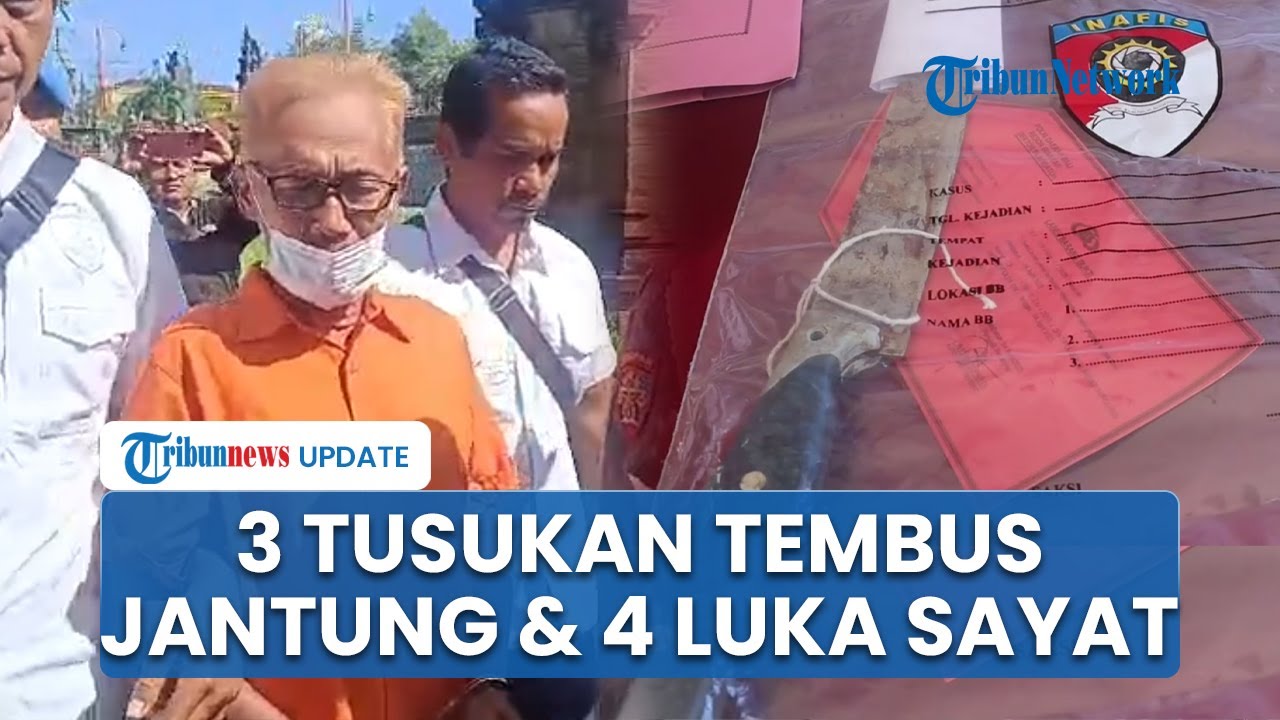 Sadis, Pria Paruh Baya Habisi Selingkuhan Istri di Bali, Ada 3 Tusukan Tembus Jantung & 4 Sayatan