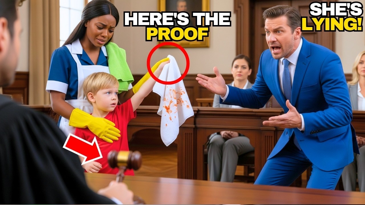 Corrupt Judge Sentenced The Billionaire’s Maid To 15 Years — Until His Own Son Revealed The Truth