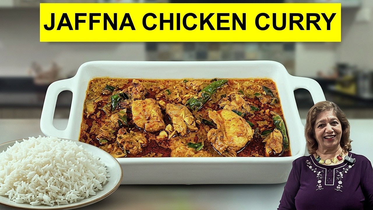 Jaffna Chicken Curry | Sri Lankan special spicy chicken curry