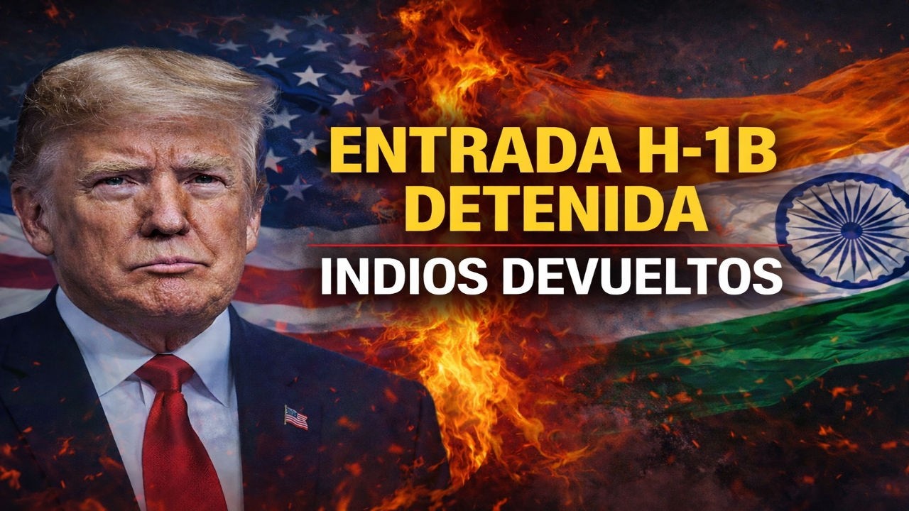 Recortes a la visa H-1B tras el cambio en Silicon Valley — Agentes devuelven a indios