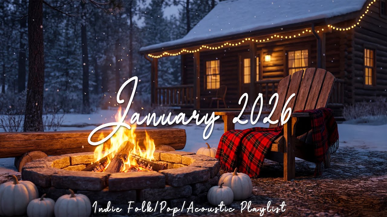 Soft Relaxing Music 🎶 January Music 2026 Collection 🎉Best Indie & Acoustic Melodies Compilation