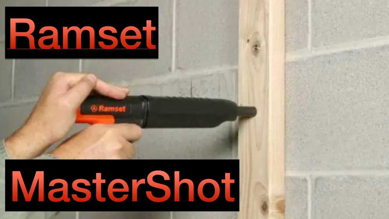 Пороховой пистолет Ramset MasterShot калибра 0,22