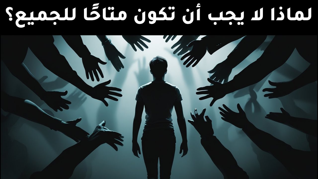 توقف عن التوفر للجميع... وستتغير حياتك – كارل يونغ