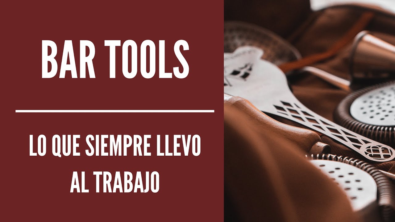 UTENSILIOS BARTENDER / BAR TOOLS