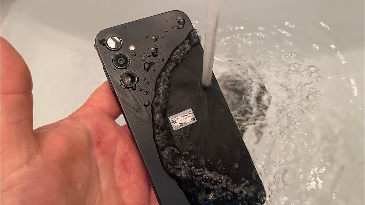 Тест на воду Samsung Galaxy A14