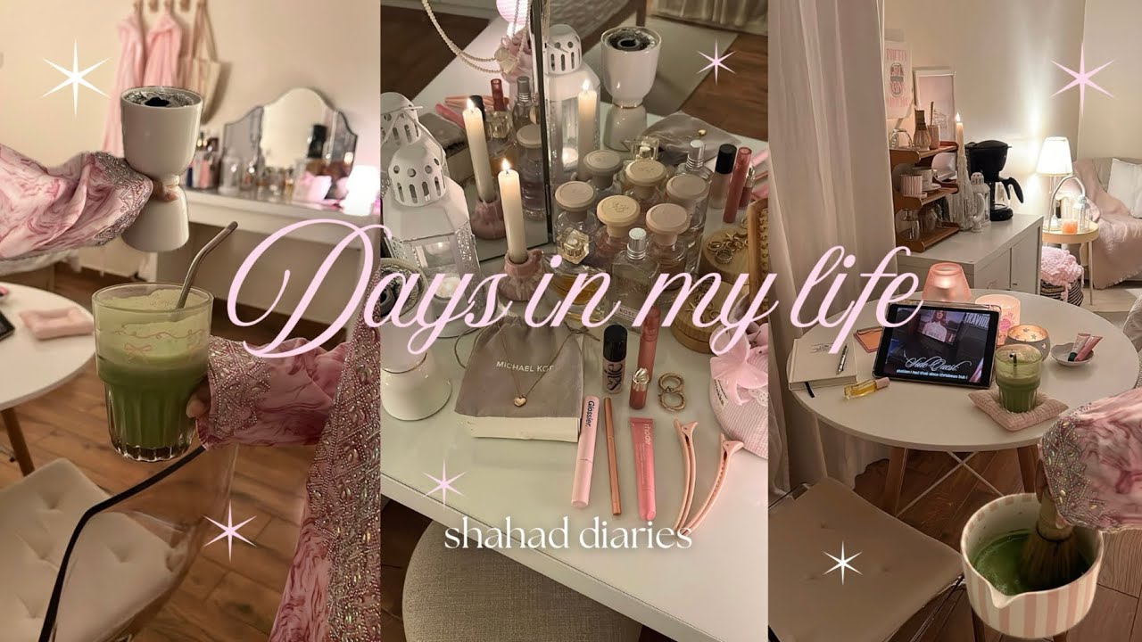 Ramadan vlog 2: 🛍️فلوق رمضاني🌙 أيام في حياتي🩰 جمعة صديقات💗 تسوق