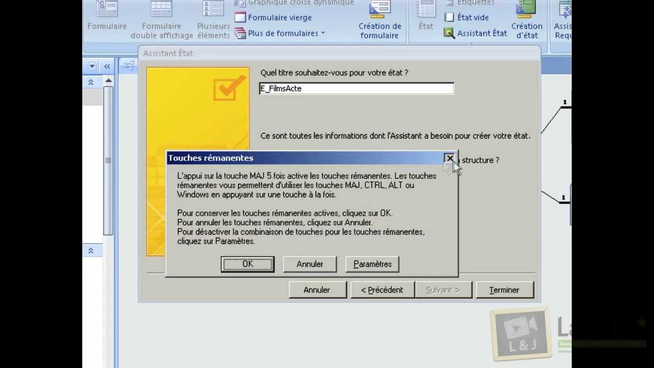 Microsoft Access 2007 - Création sous-état avec calcul intégré #A21