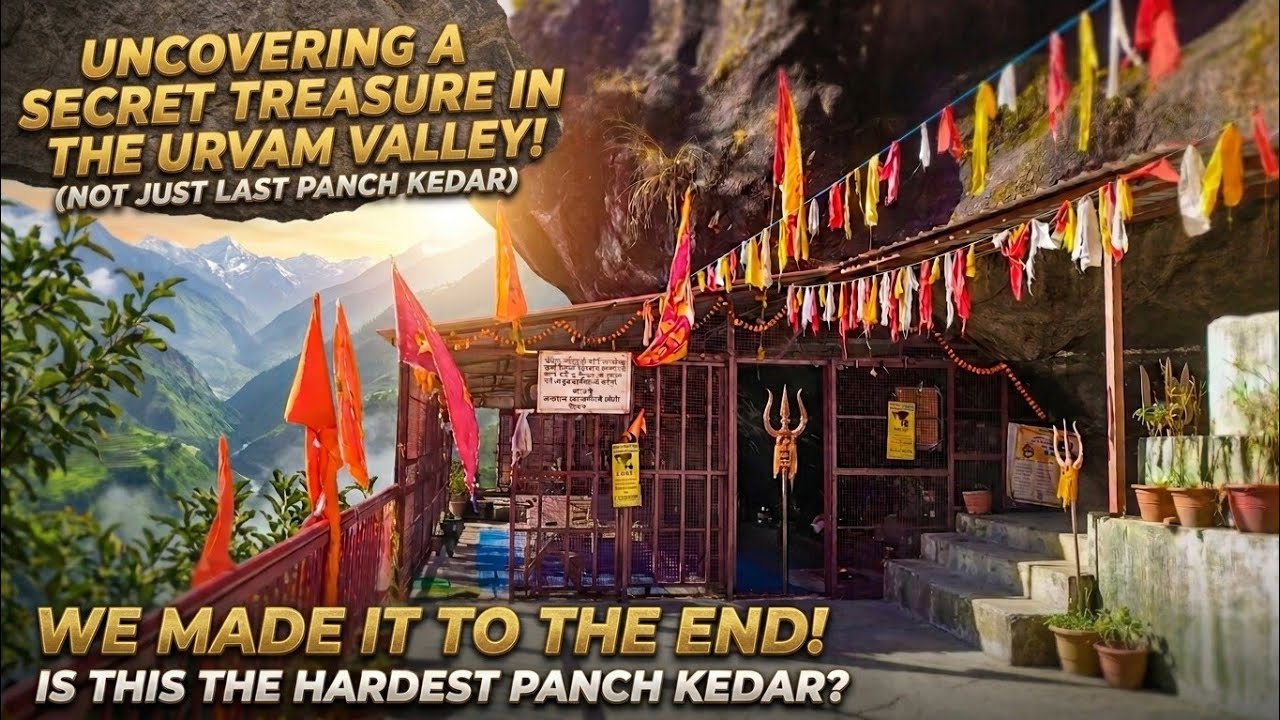 Kalpeshwar Temple Uttarakhand : the Mystery of the 5th Kedar: Exploring the Hidden Urgam Valley