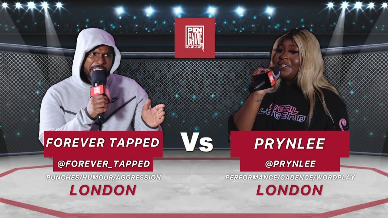 FOREVER TAPPED против PRYNLEE DA DIVAA | PenGame Rap Battle 2023