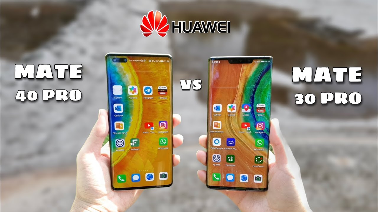 Huawei Mate 30 Pro vs Mate 40 Pro ¿Cual DEBES COMPRAR?
