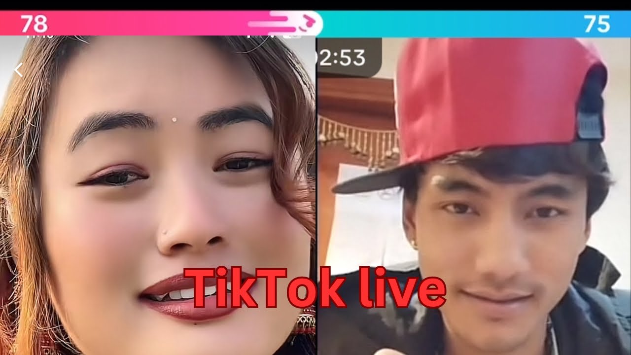 Manisha Pakhreen Tamang And Pradip Thote Vai (हलका रमाइलो) TikTok Live Ma Romantic Kura Gardai