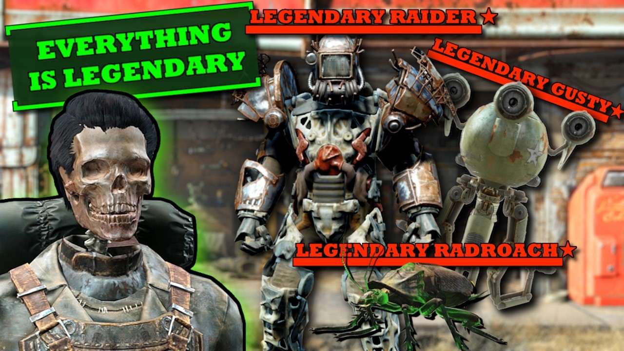 Every Enemy Is Legendary | Fallout 4