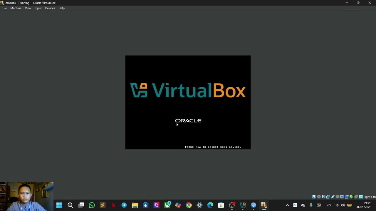 Tutorial instalasi Internet Gateway pada virtual box dan winbox (rangga dari x tkj 2)