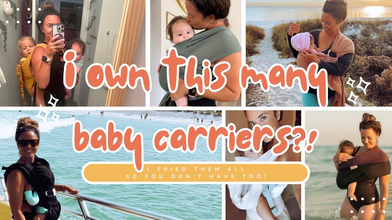 I Own THIS MANY Baby Carriers?! (I tried them all so you don't have too!)