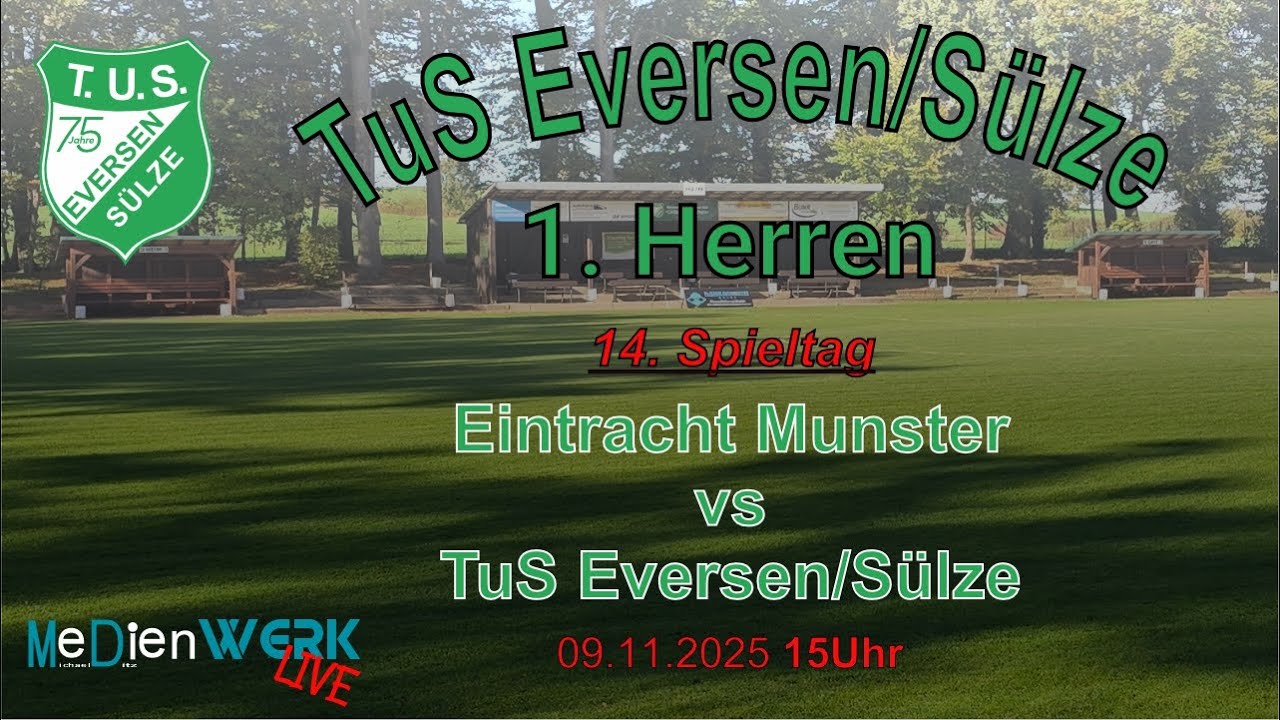14. Spieltag - Eintracht Munster vs TuS Eversen/Sülze