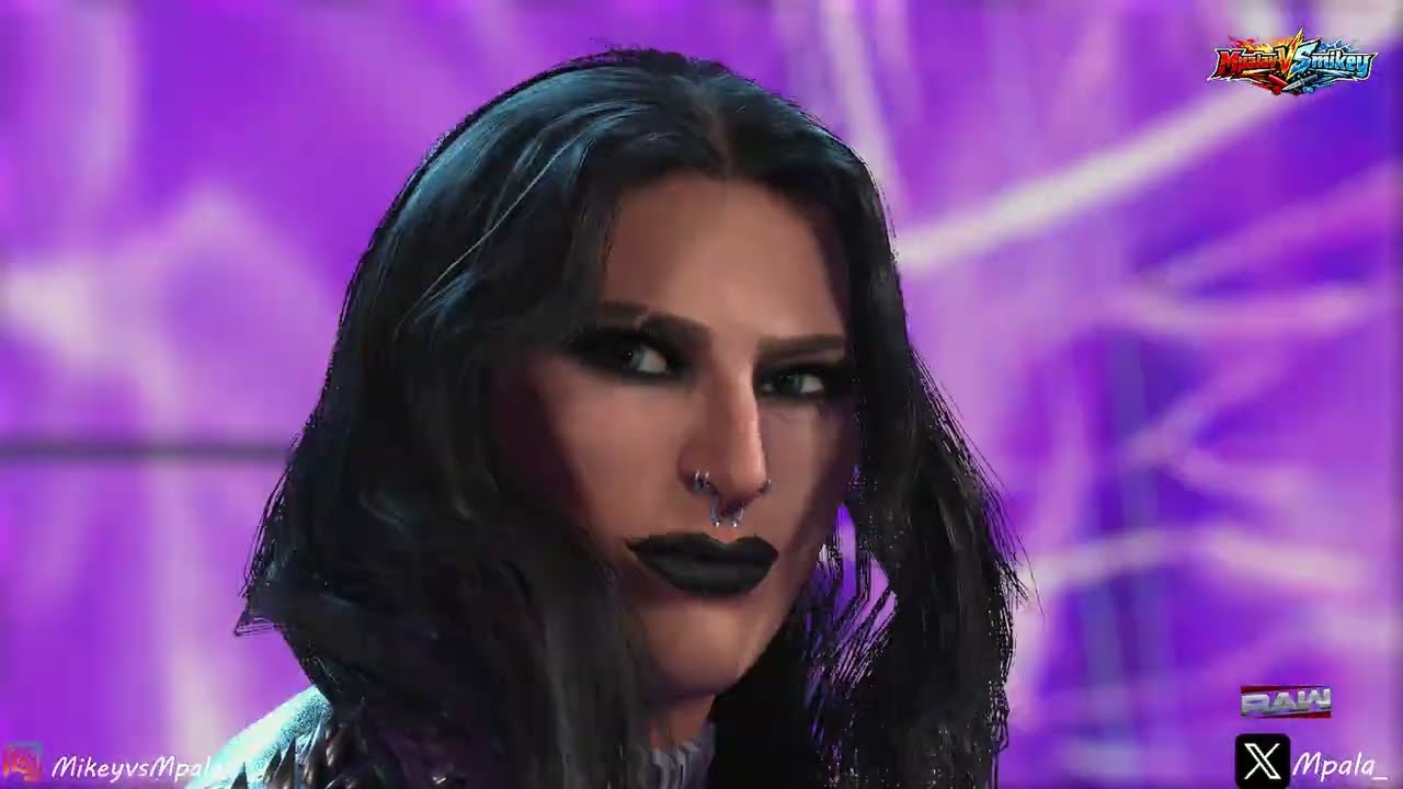 WWE 2K26 - Rhea Ripley & Aj Lee vs Liv Morgan & Raquel Rodgriguez 
