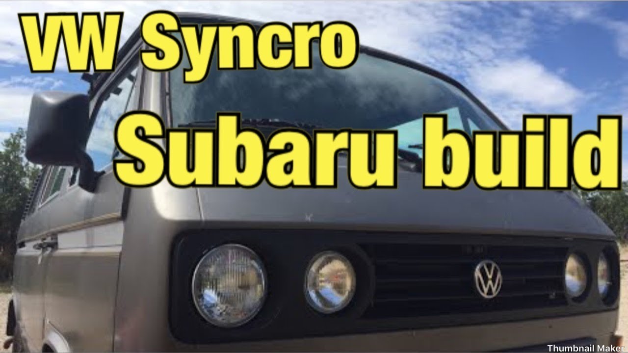 VW Syncro Subaru Build