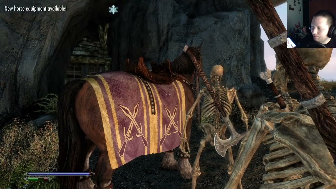 Delving the depths for knowledge (and stuff) - Skyrim Permadeath