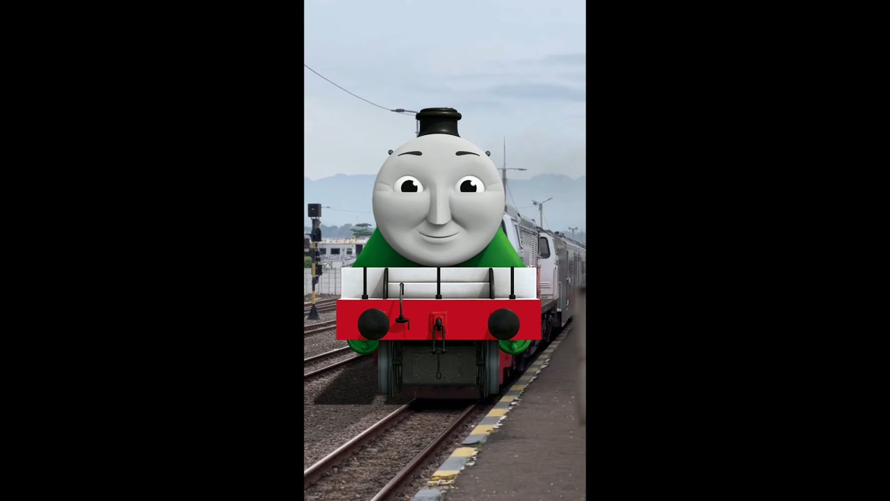kereta api mirip Thomas and friend