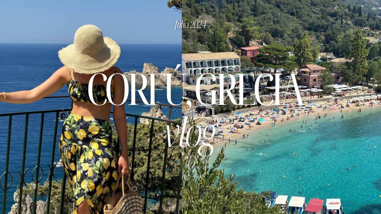 Vlog de Corfú | Una isla griega más económica y con las playas mas hermosas que conozco