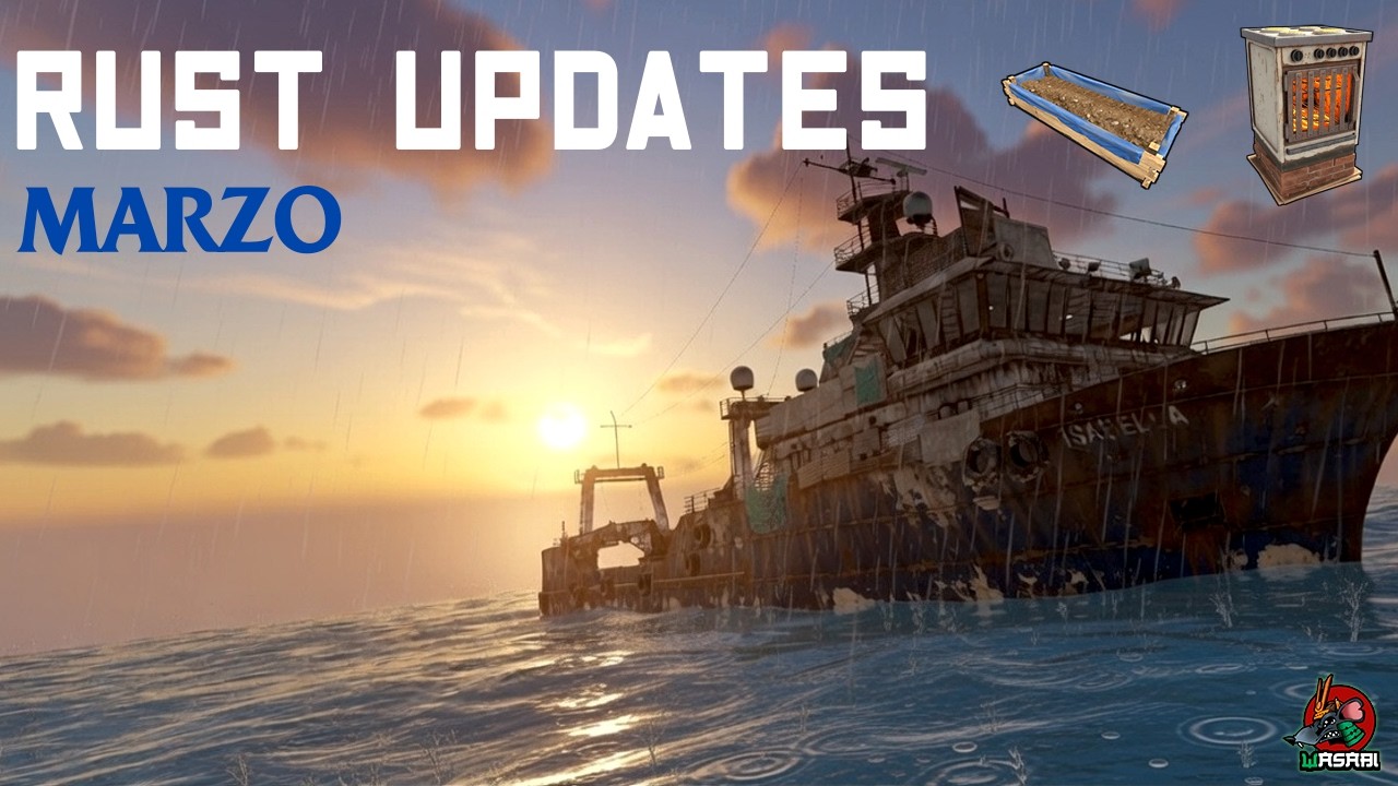RUST UPDATE MARZO | Barcos 2.0 ⚡
