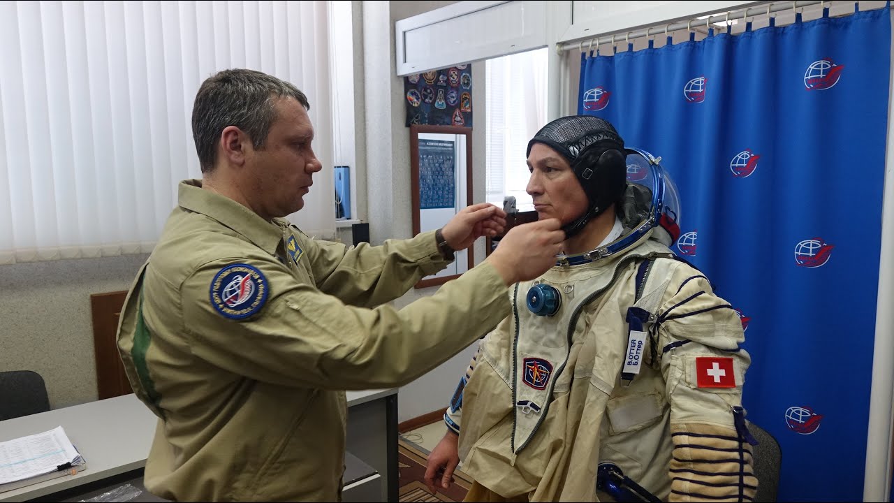 SPACE TOURISM, SOKOL SPACESUIT TRAINING IN STAR CITY, MOSCOW