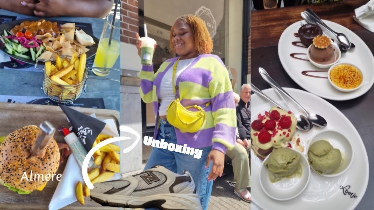 MAAND VLOG MEI: Lunchen in Almere, Matcha van Tea Kee & special treatment bij Loetje😋 & unboxing!